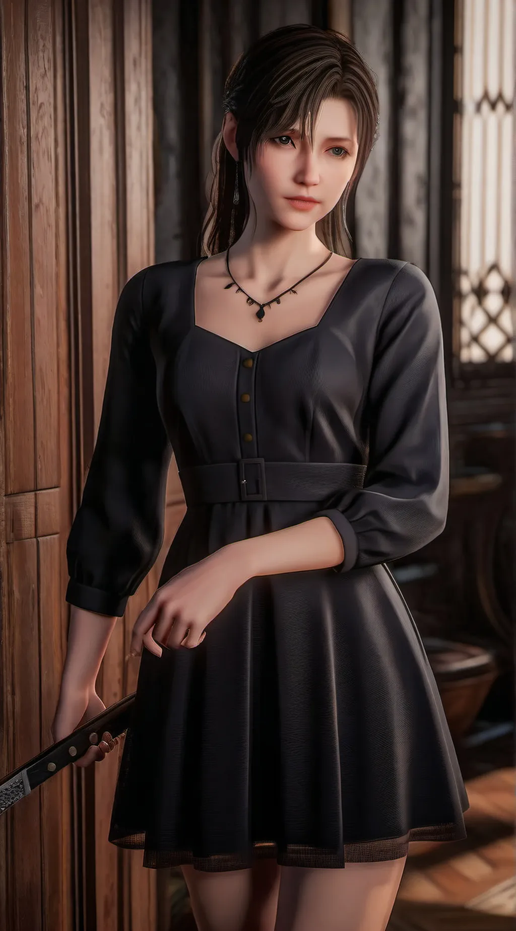 ai character: sister  background