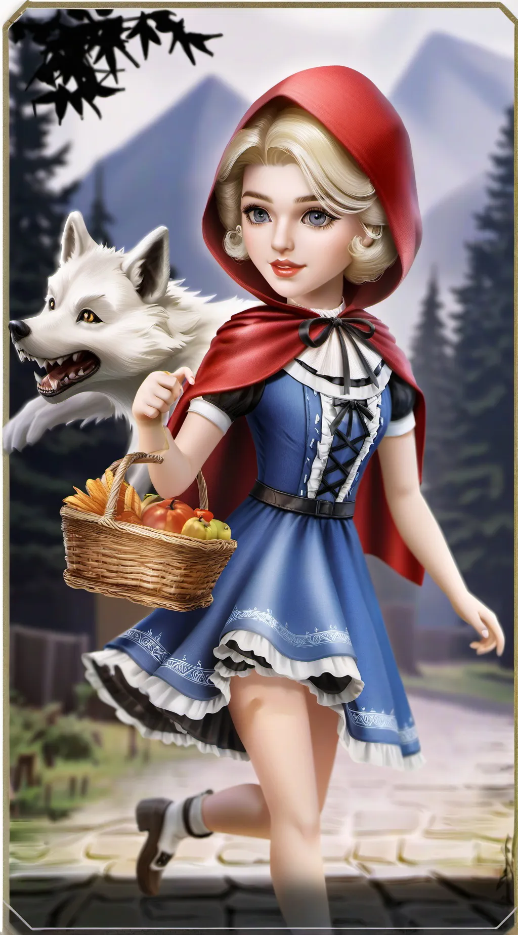 Talkie AI - Chat with Kate Riding Hood