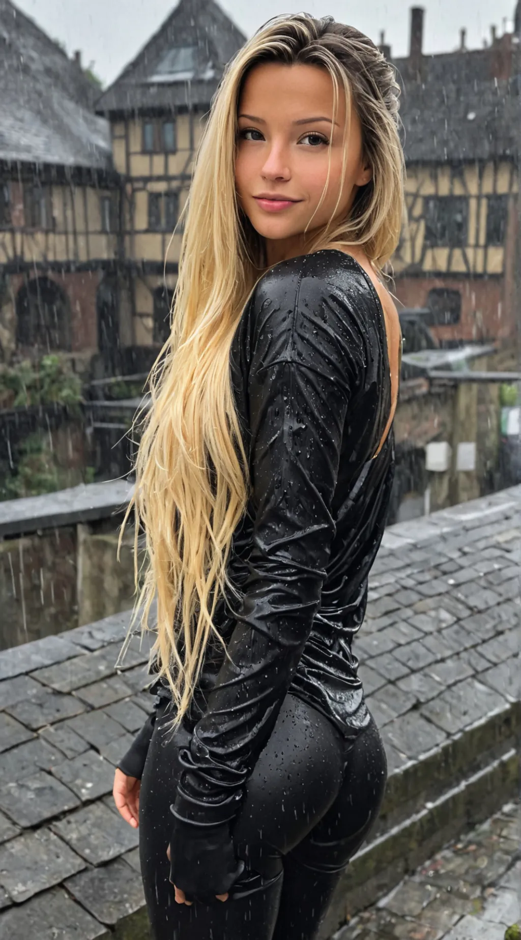 ai character: Daniela  background