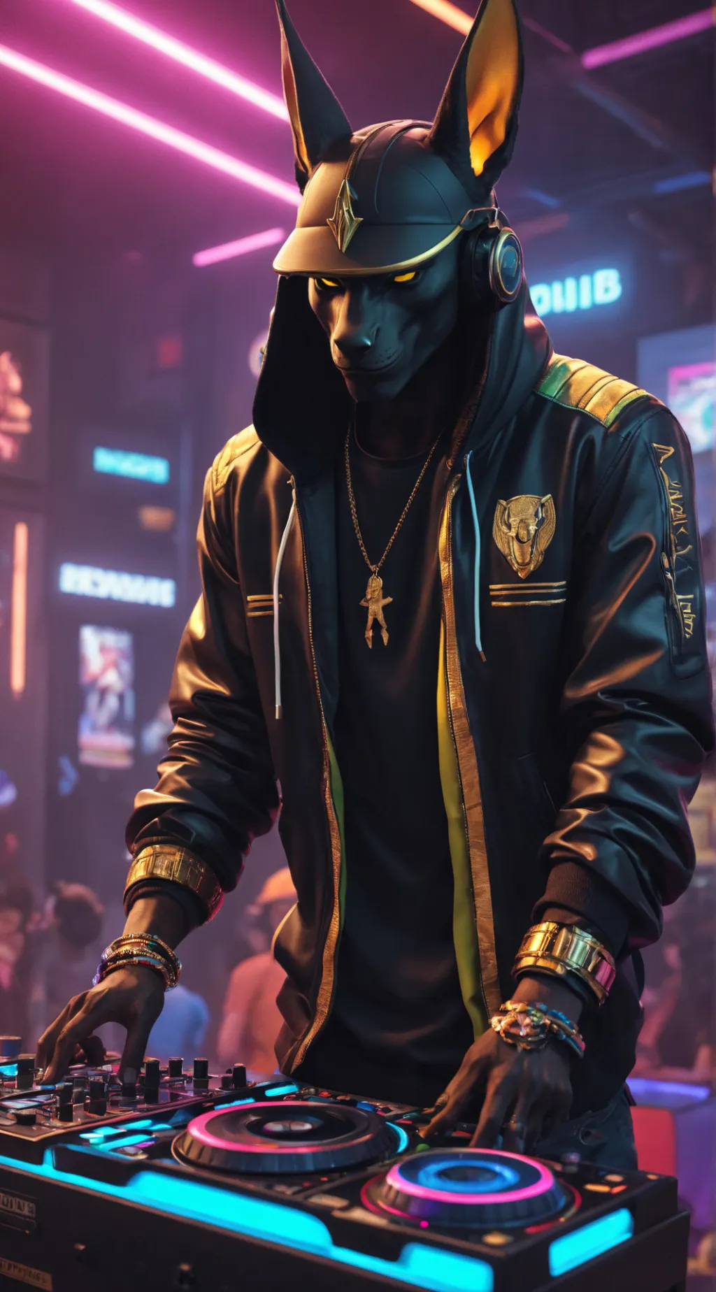 Talkie AI - Chat with DJ Anubis 