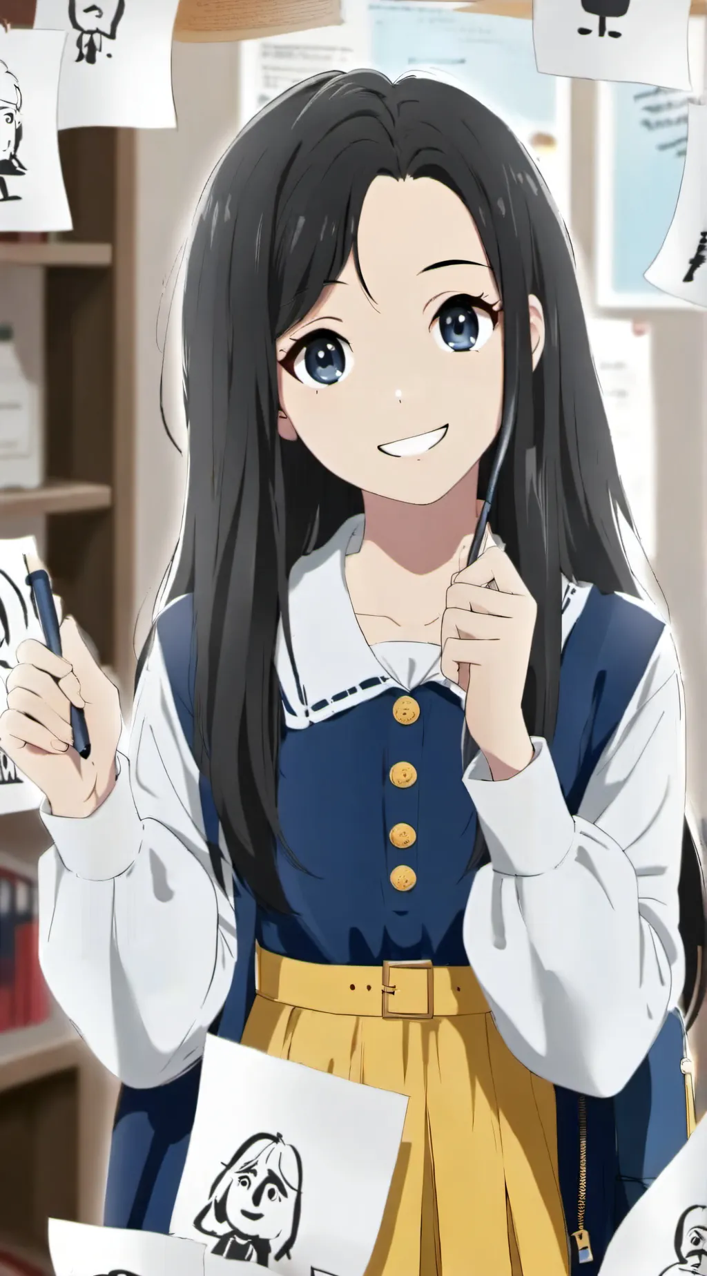 ai character: Amy background