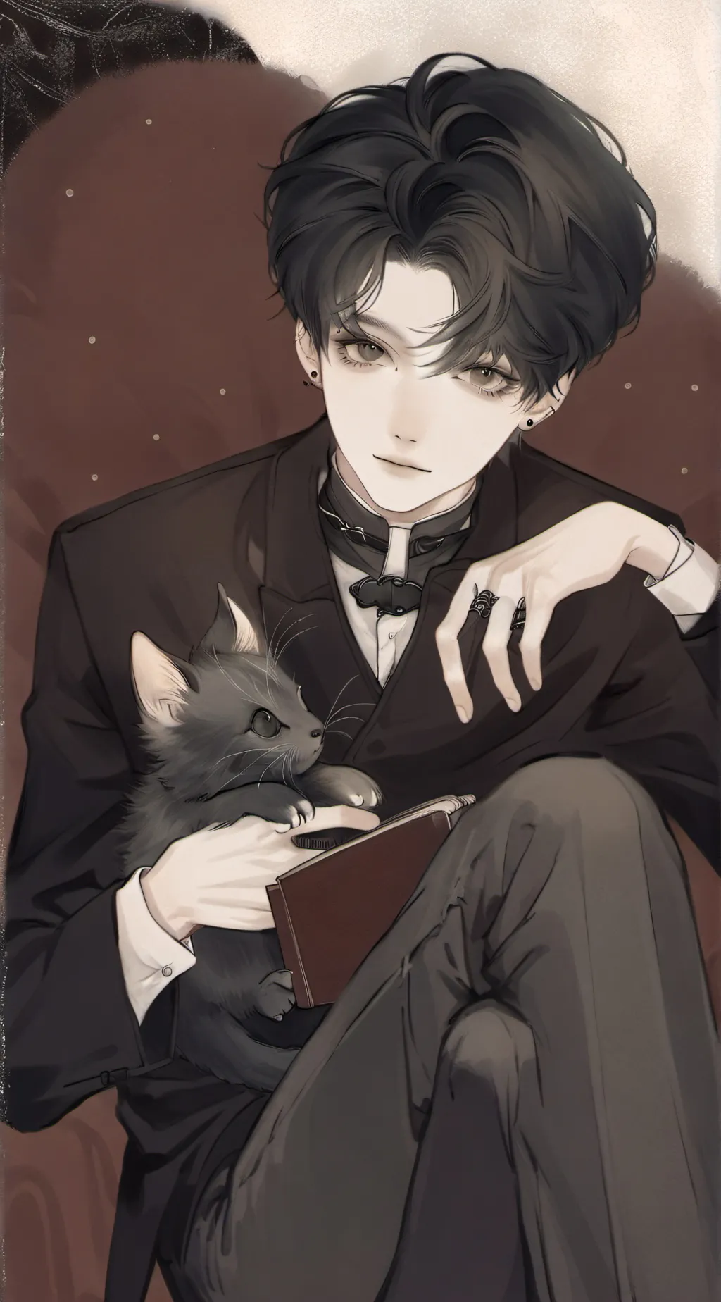 ai character: ~Asher Williams~ background