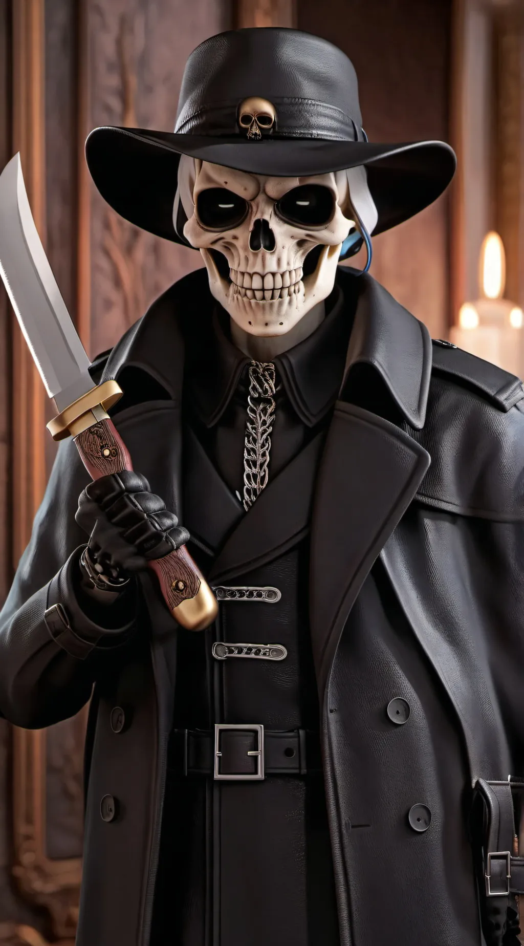 ai character: Blade background