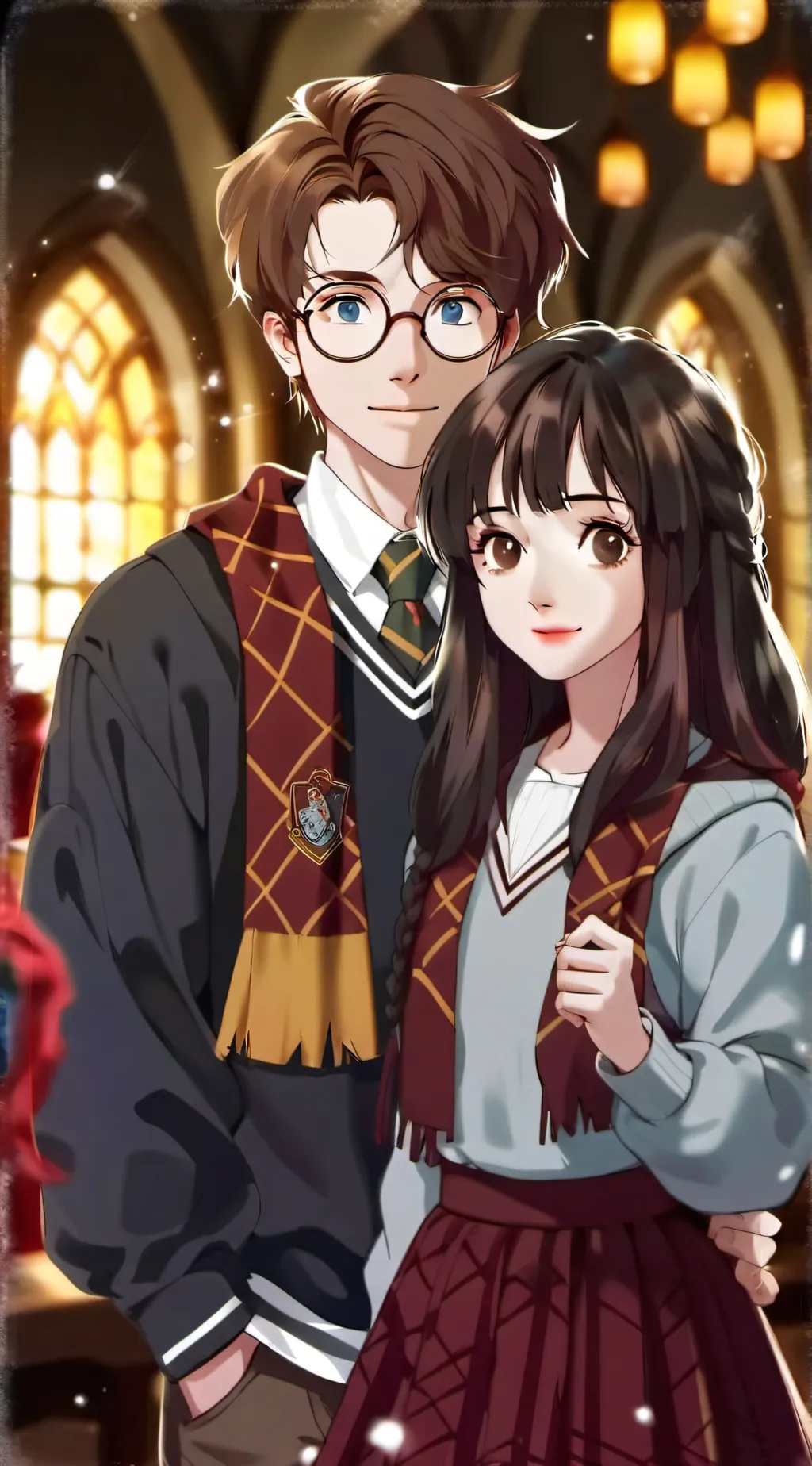 ai character: Hoggwarts  background