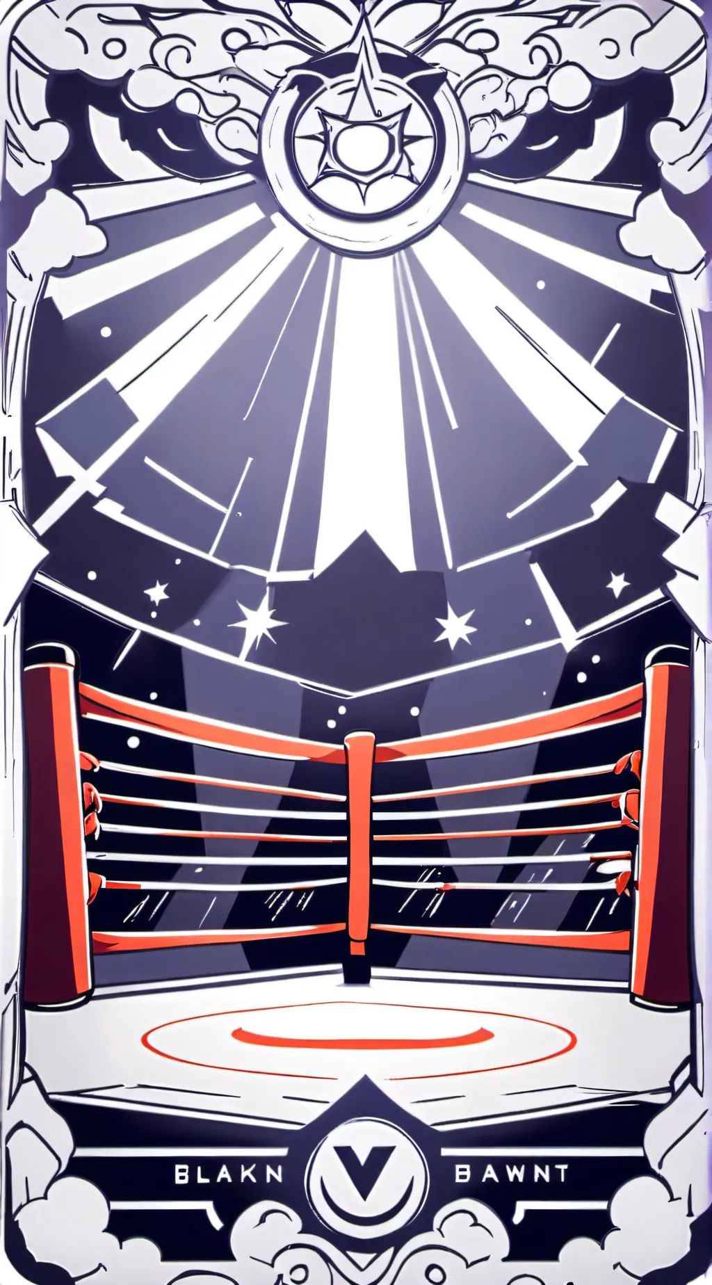 ai character: Who will win! background