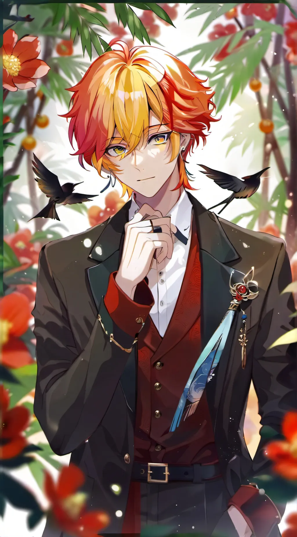 ai character: 夏奇术 background