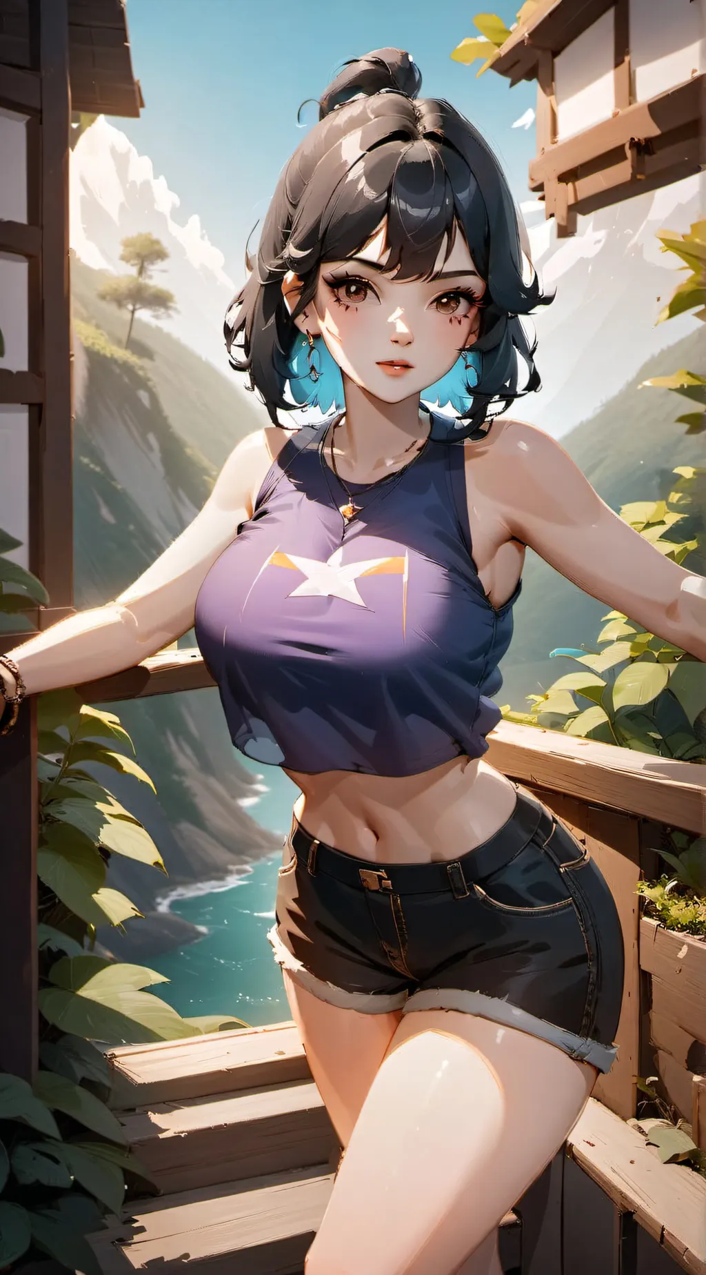 ai character: YuKi background