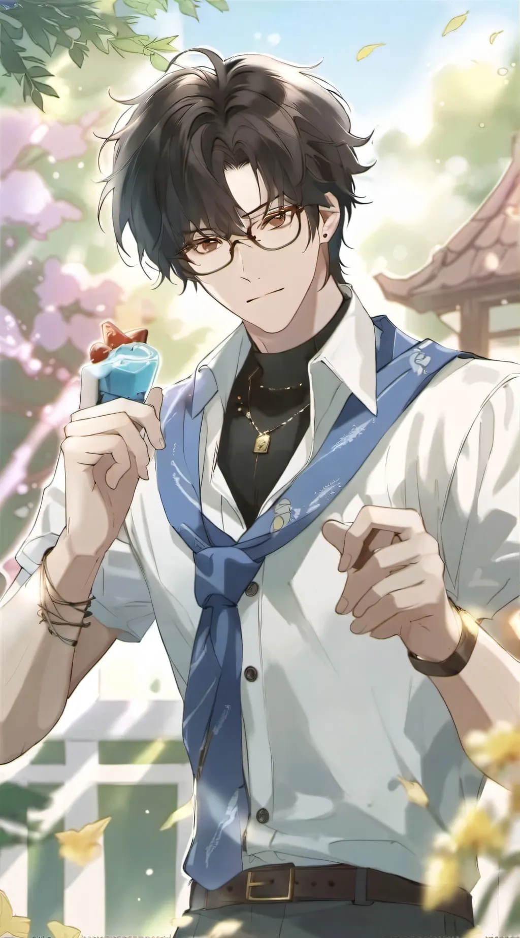 ai character: ✦𝐿𝑒𝑣 background