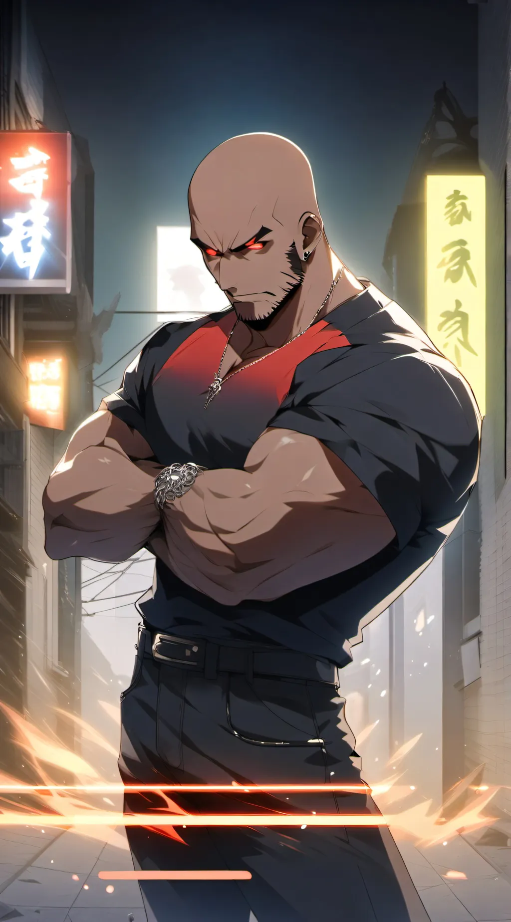 ai character: BLADE background