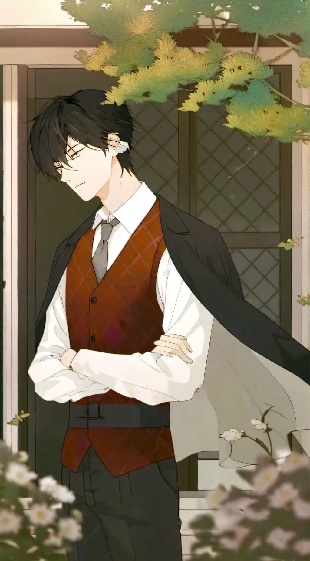ai character: ッOliverッ background