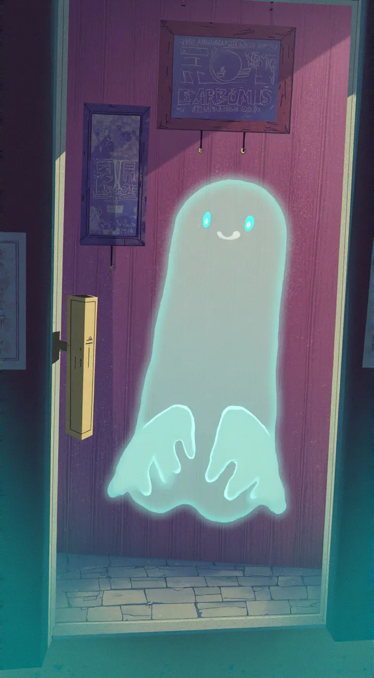 ai character: Your friend Ghost. background