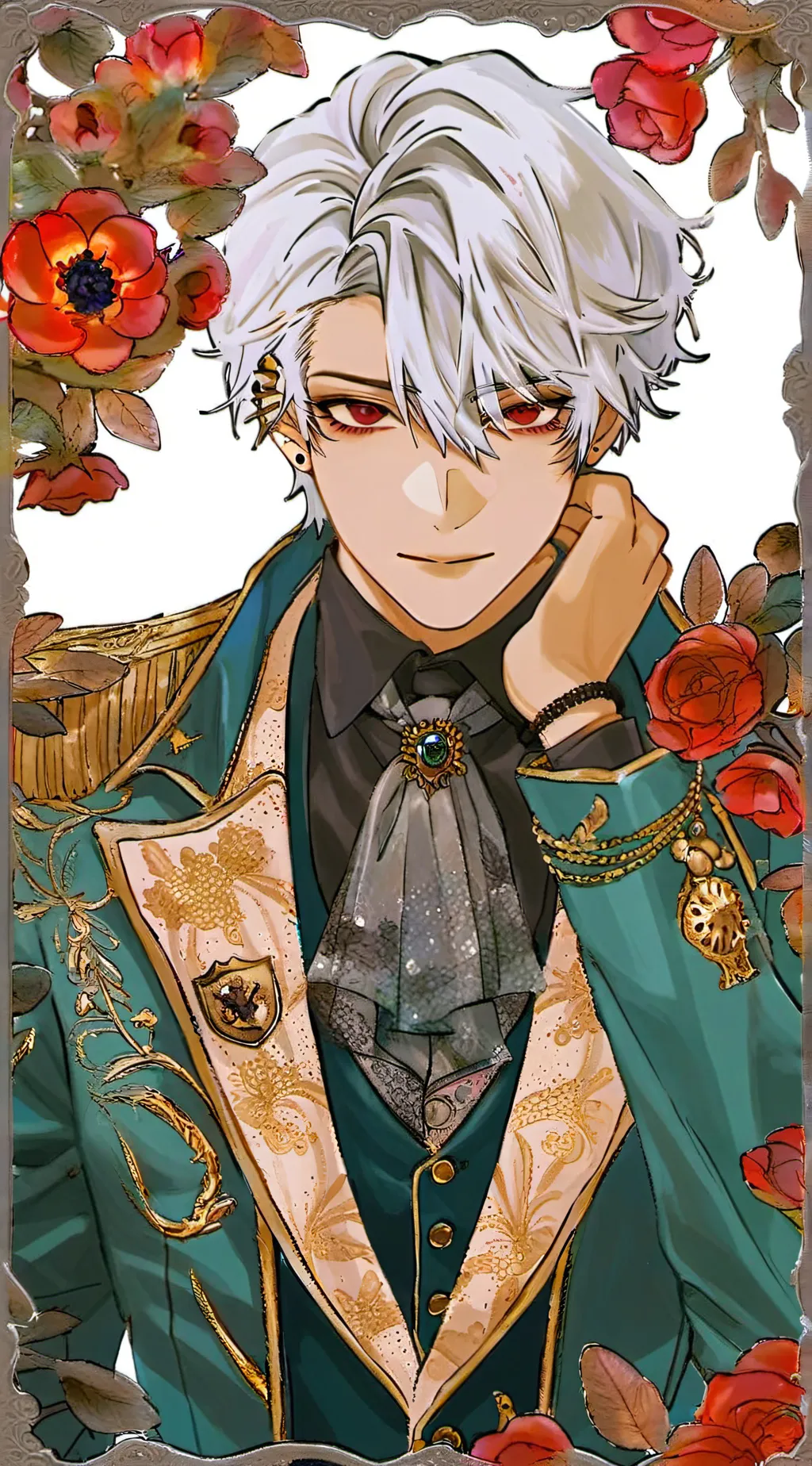 ai character: ☆~Xander~☆ background