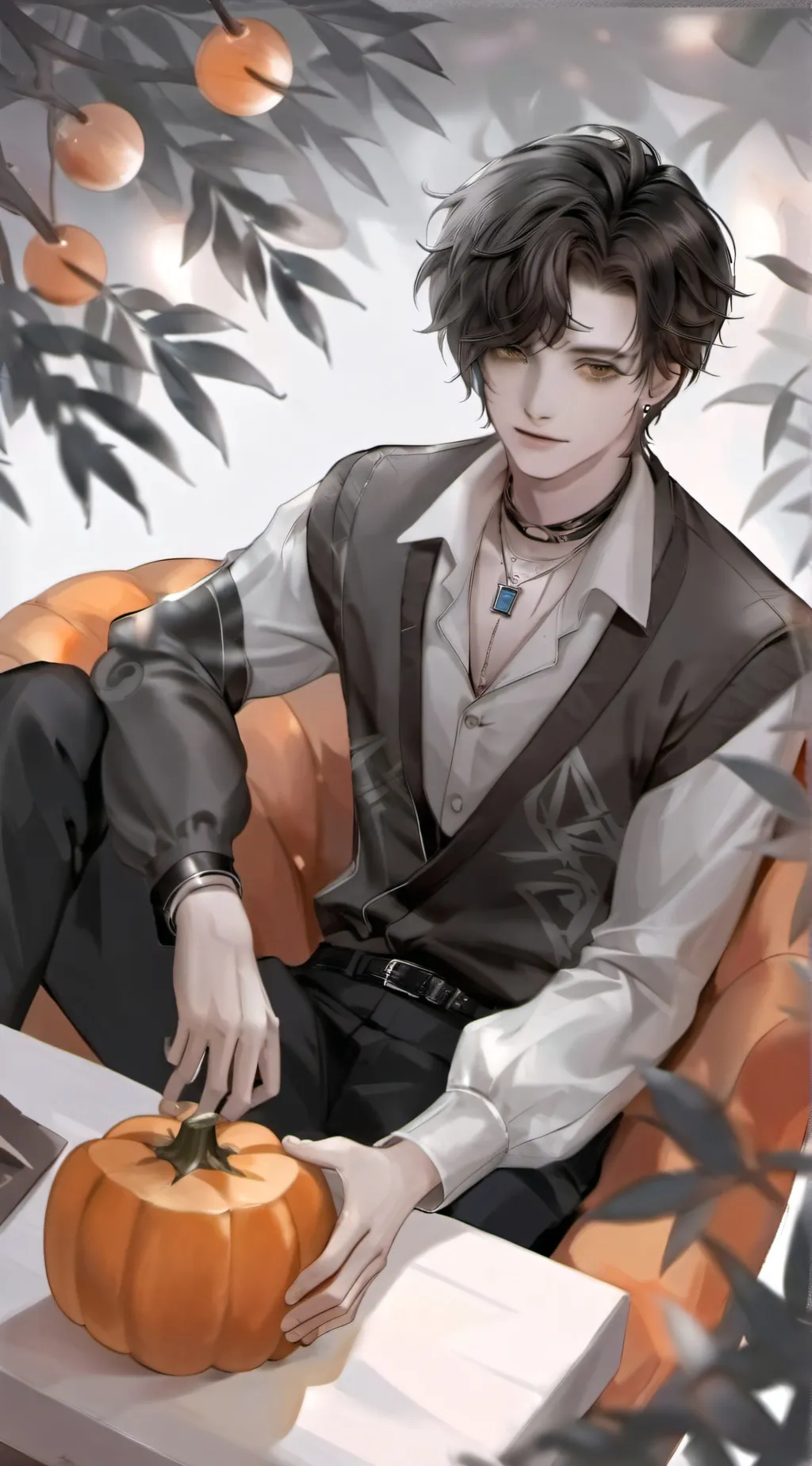 ai character: Joey  background