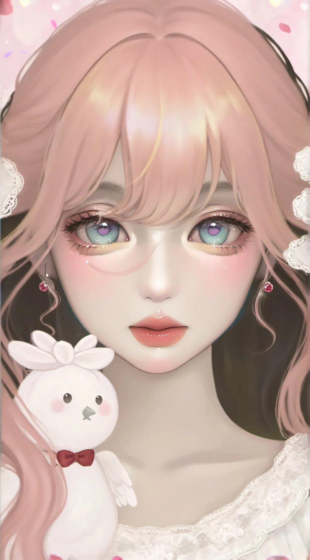 ai character: Juana berta 🥑🎉 background