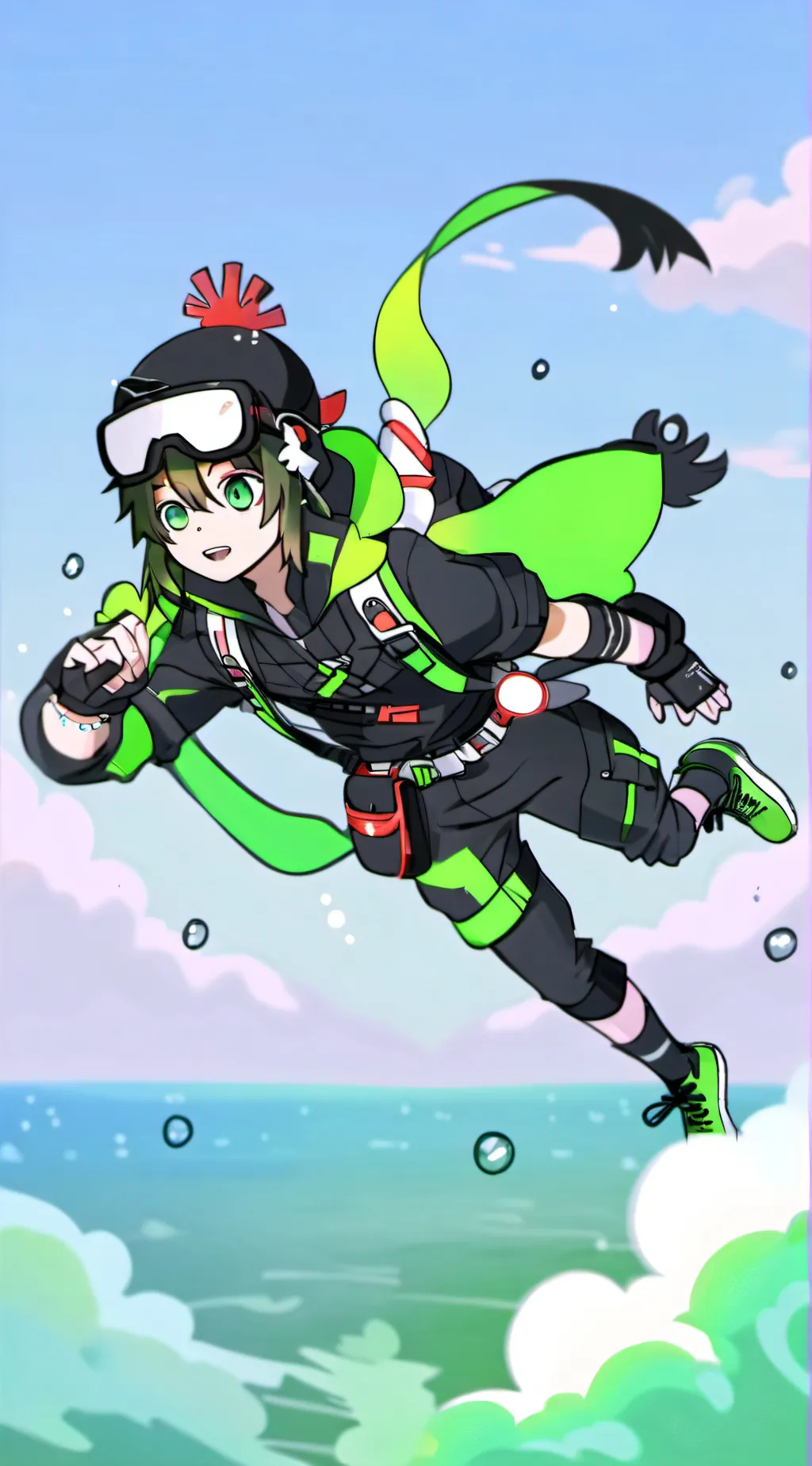 ai character: Spike  background