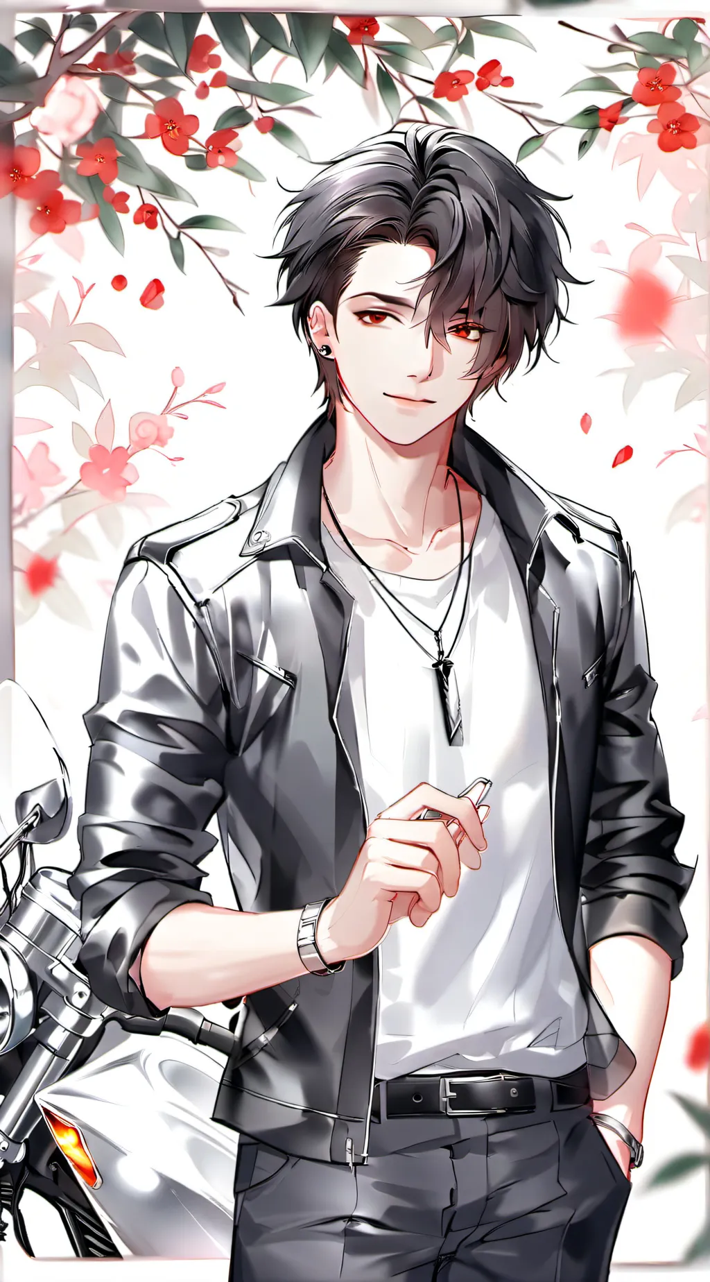 ai character: Mark background