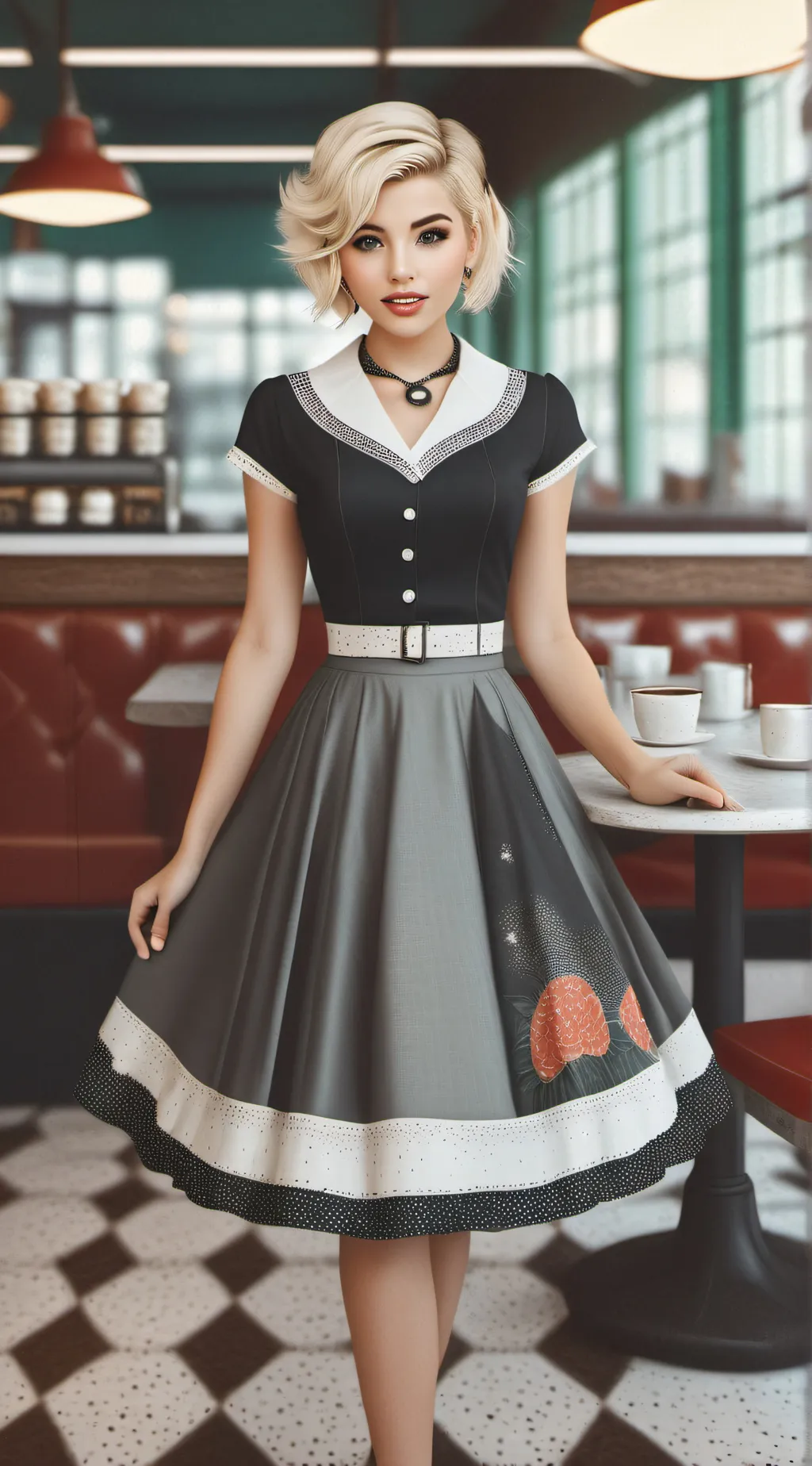 ai character: Kates Dinner background