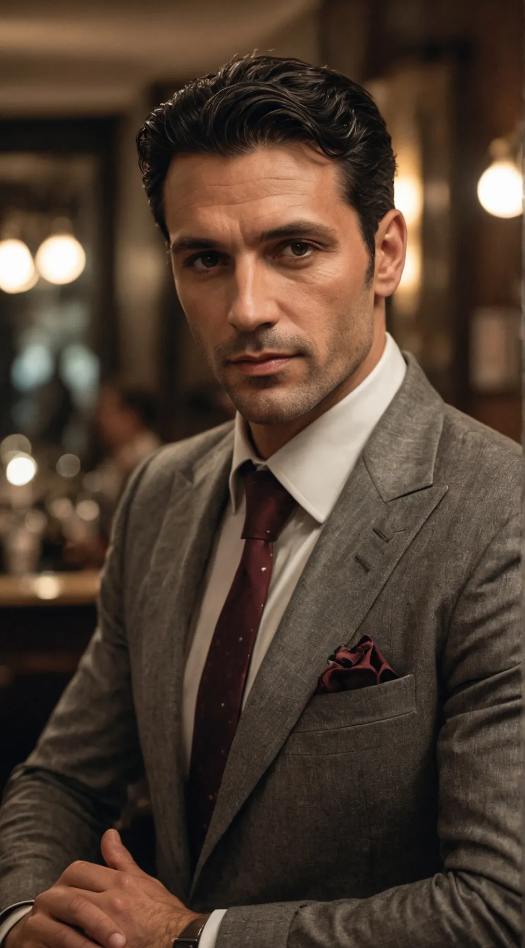 ai character: Alessandro  background