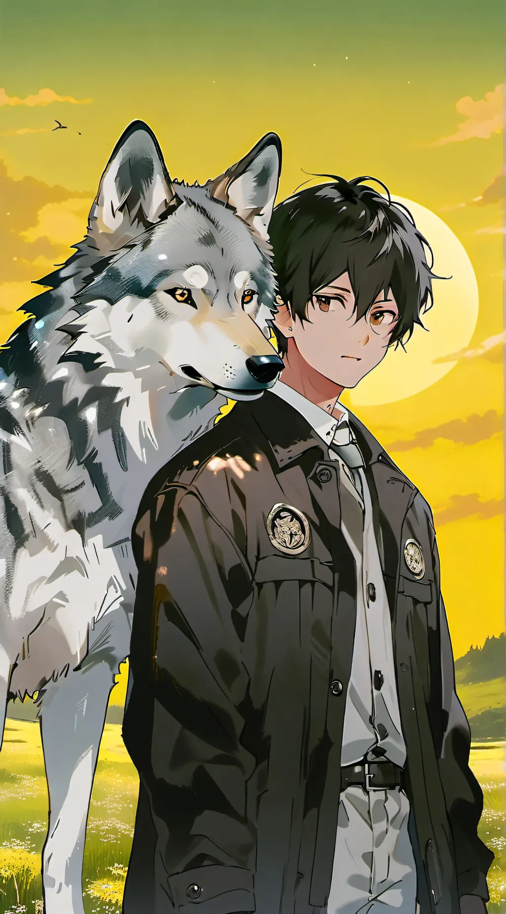 ai character: calvin background