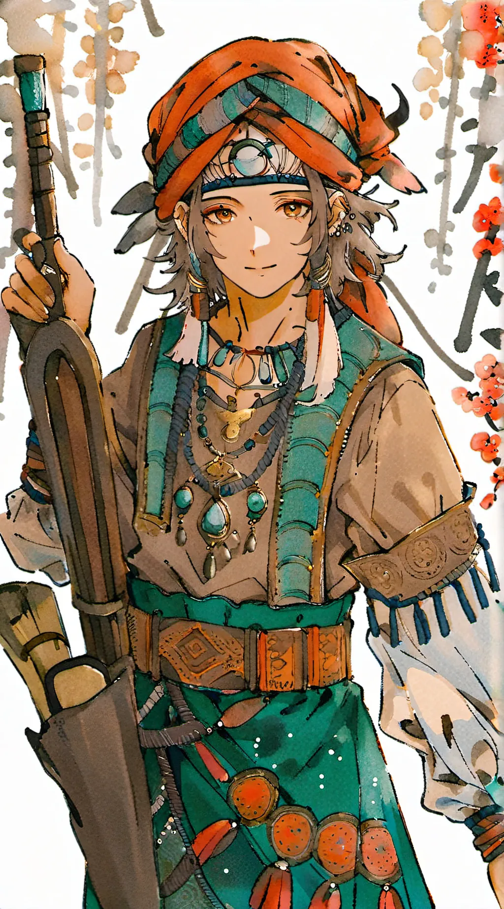 ai character: brayan background