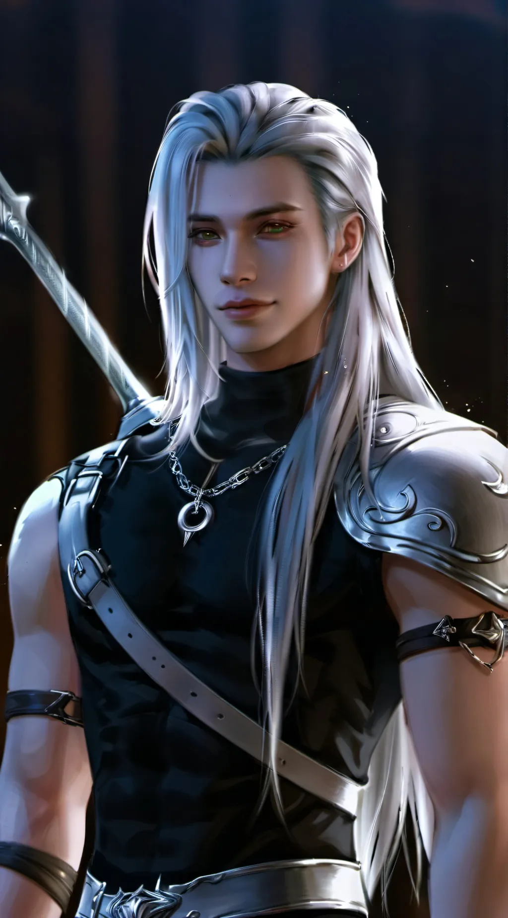 ai character: Sephiroth background