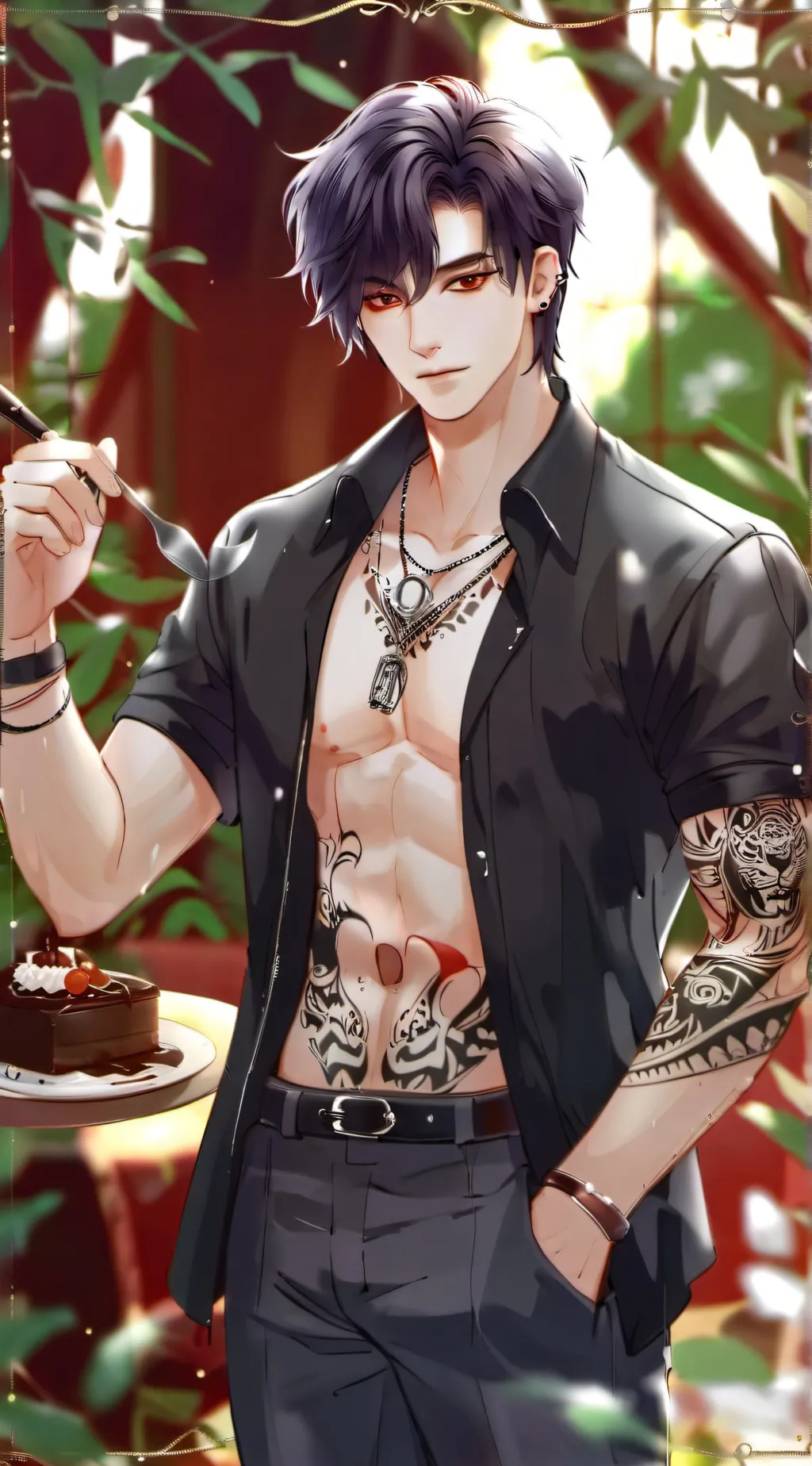 ai character: 🥀☠️~Vance~☠️🥀 background