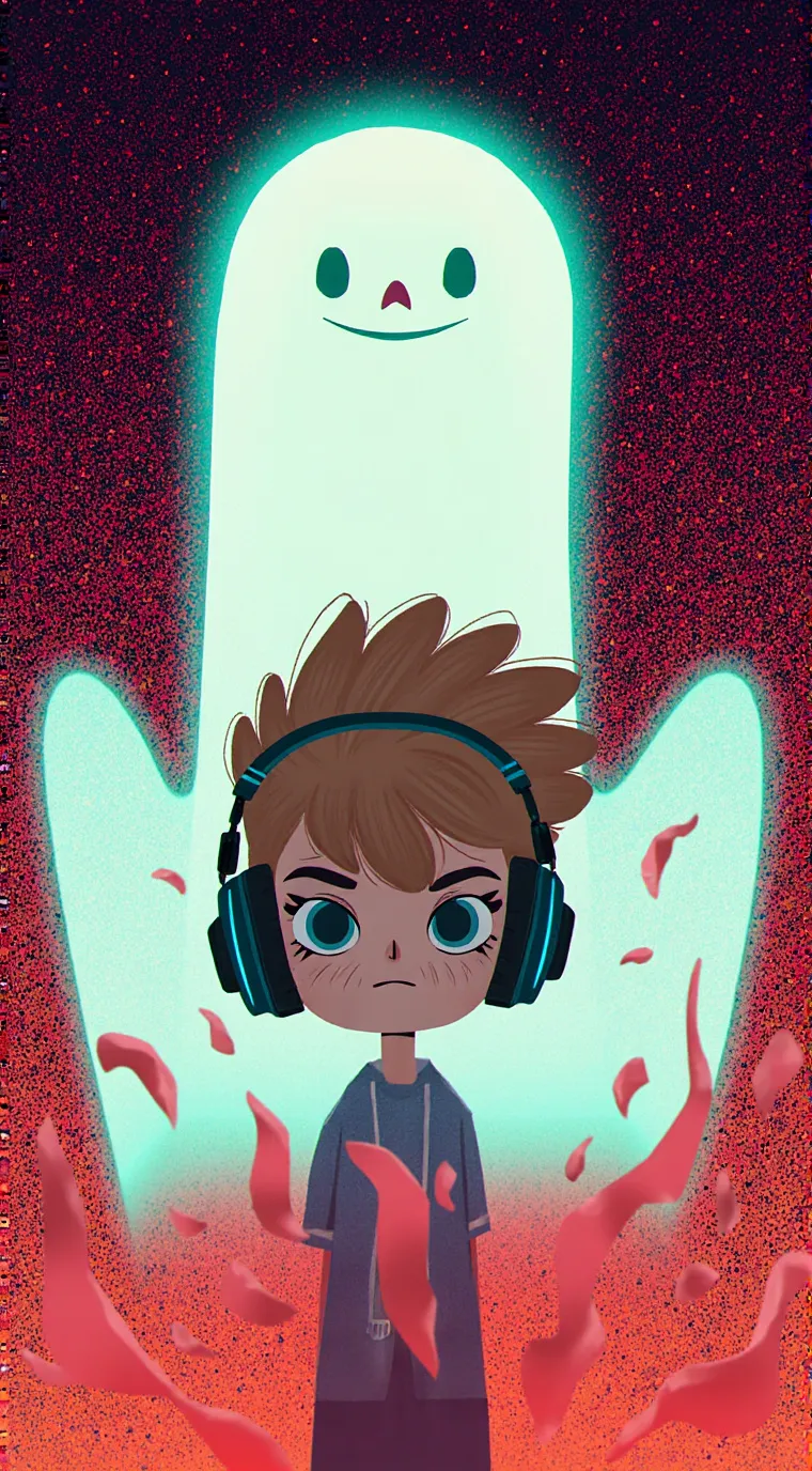 ai character: 2D Daniel jr background