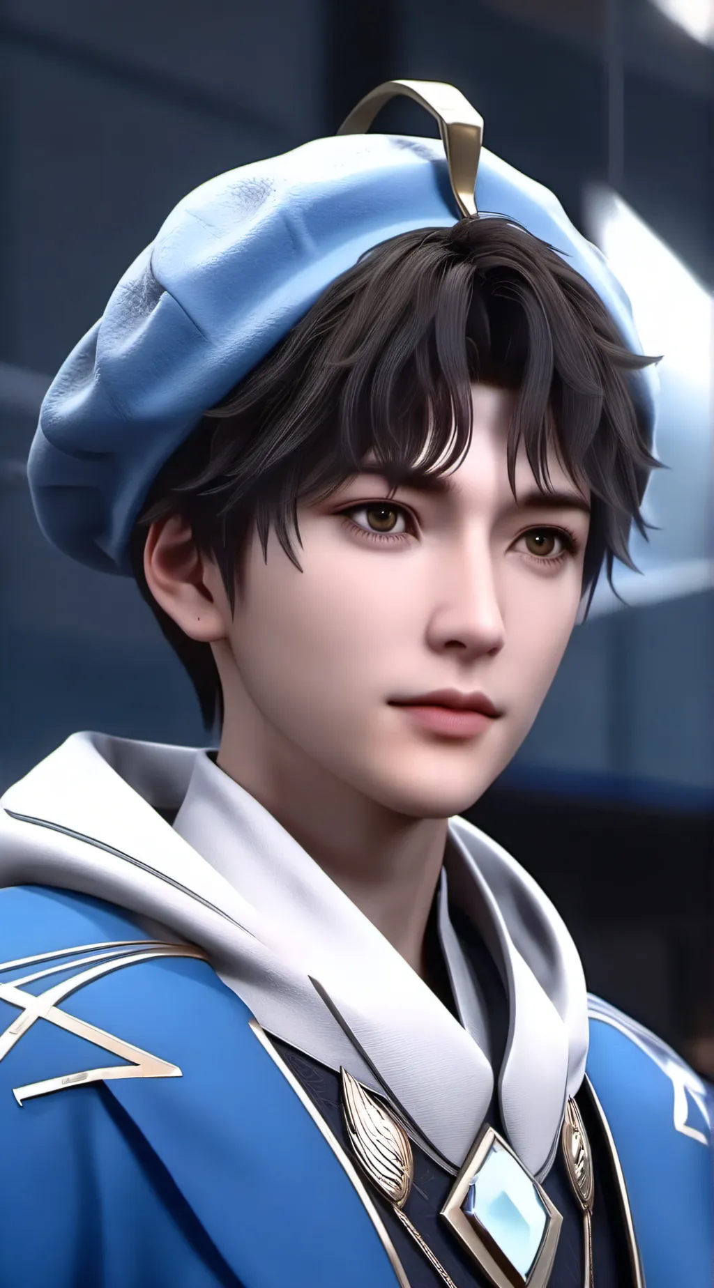 ai character: lucas background