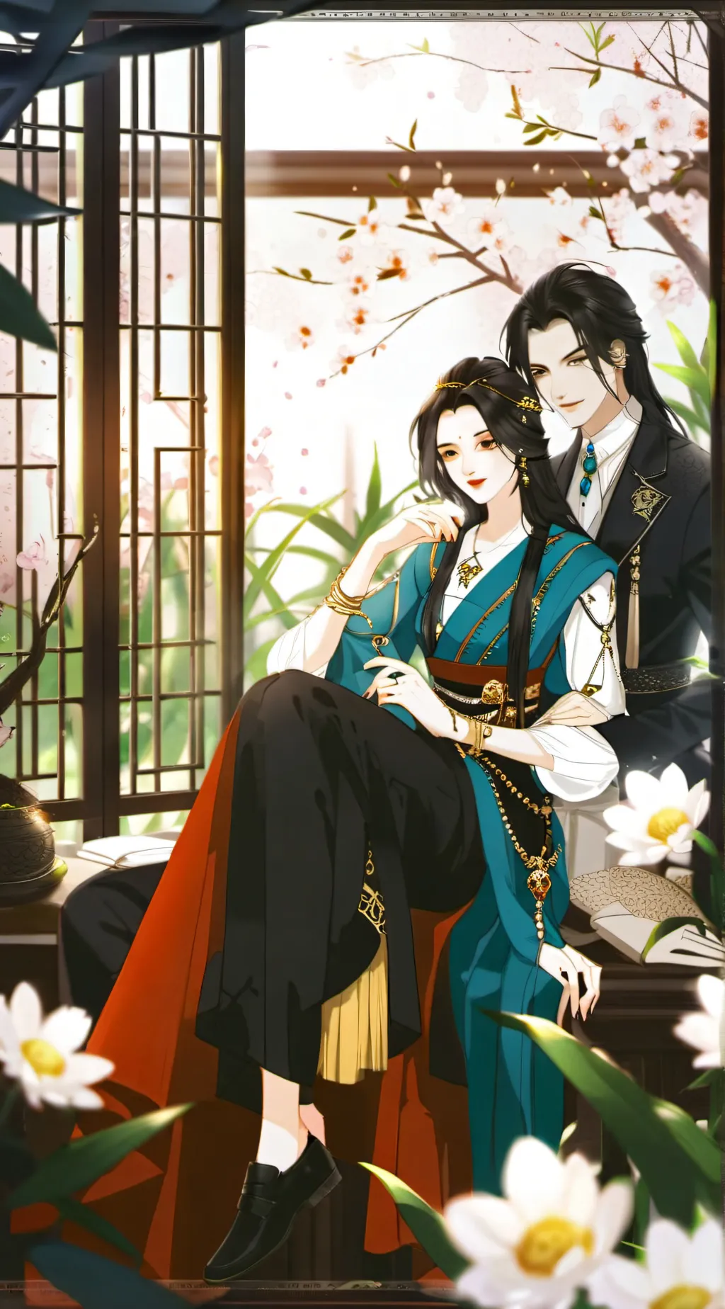ai character: kind ginch background