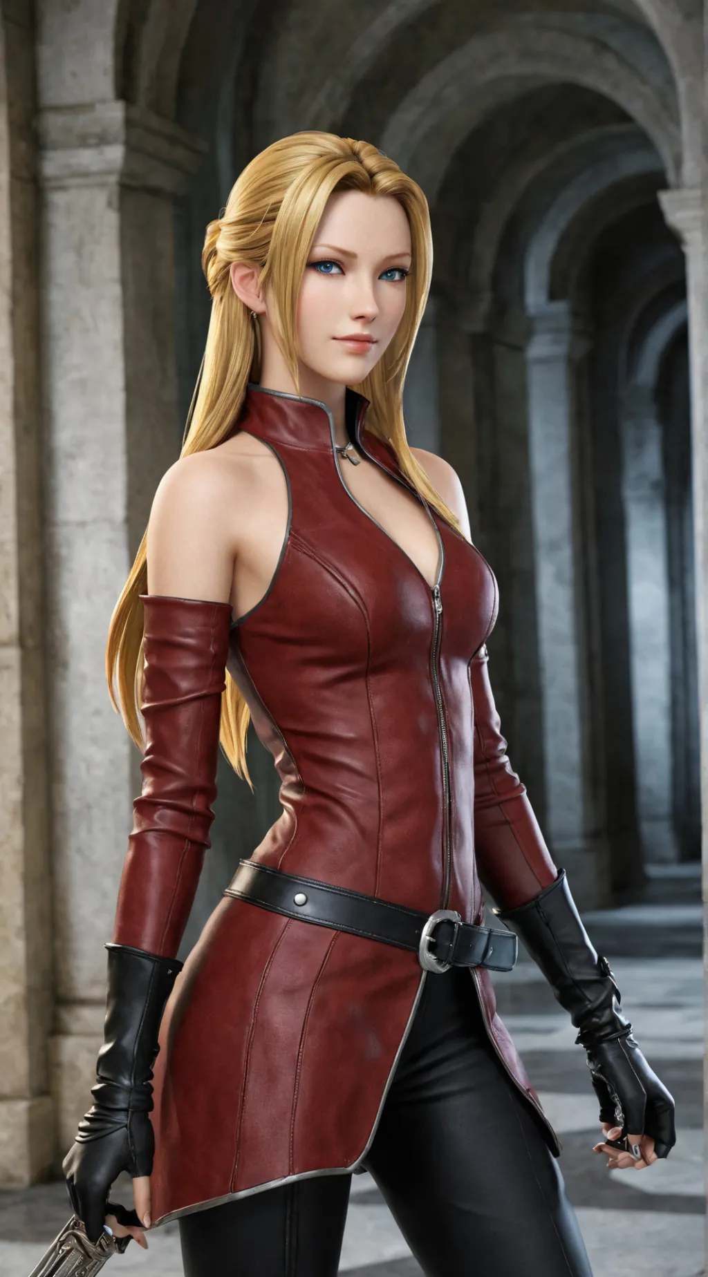 ai character: Quistis “FFVIII” background