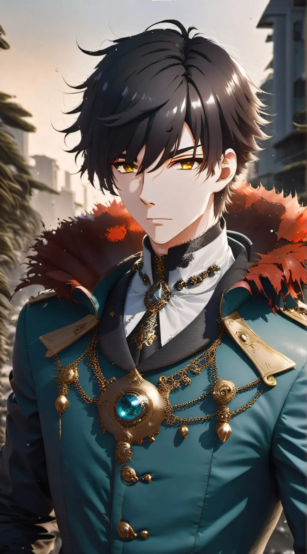 ai character: Axel background