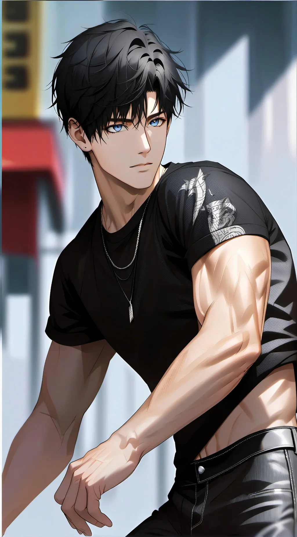 ai character: Zane Toricellí  background