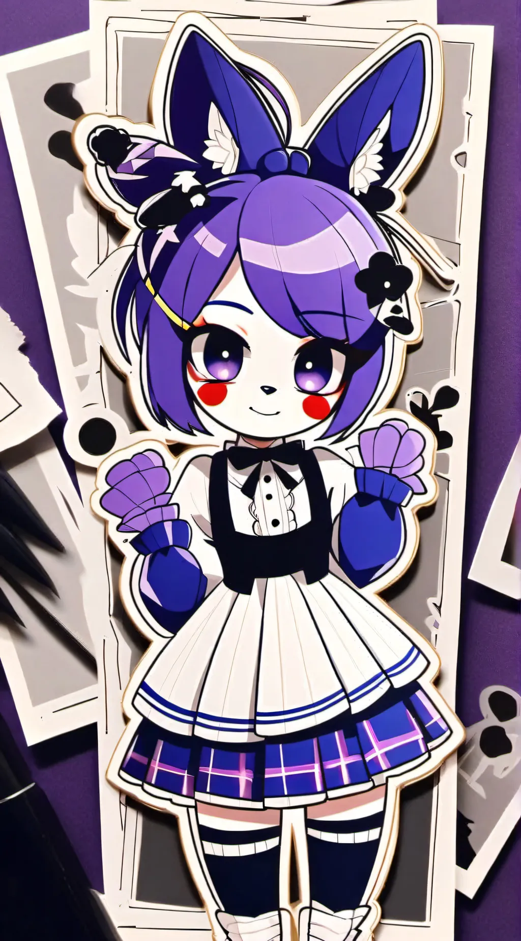 ai character: FNAF again background