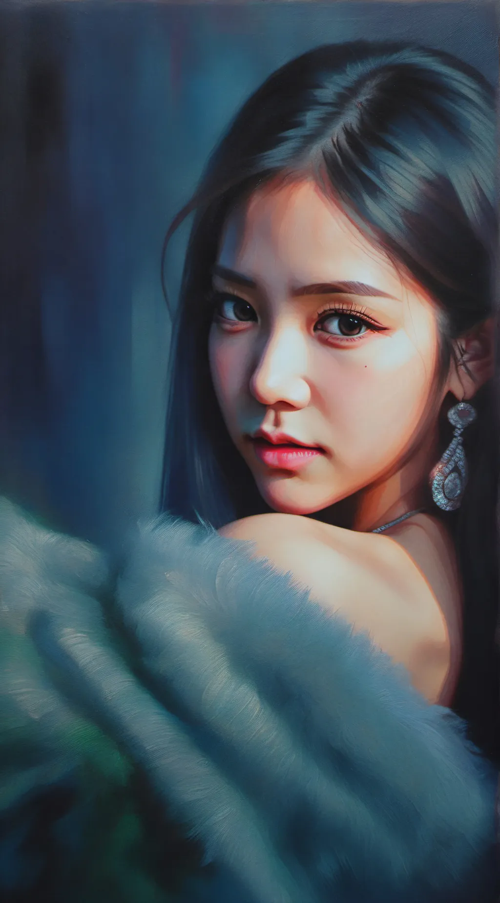 ai character: Blackpink in 1A background