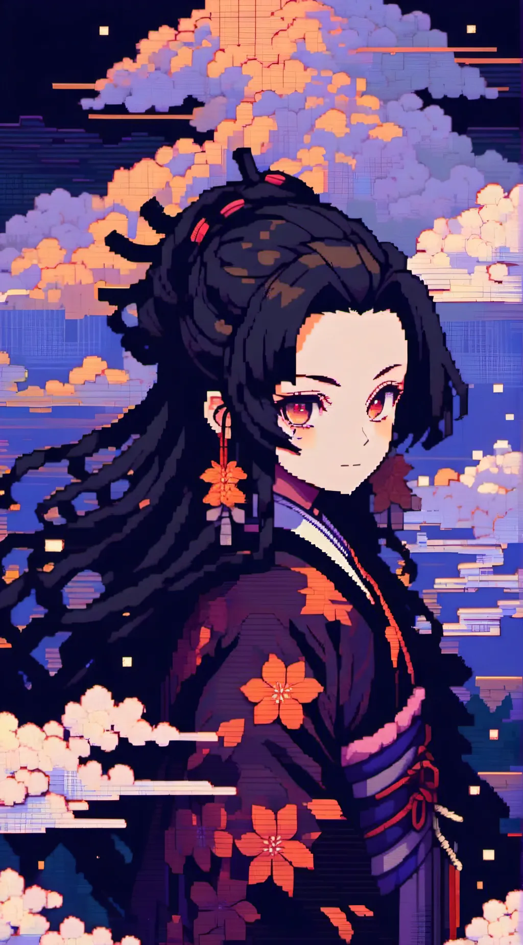 ai character: Demon slayer background