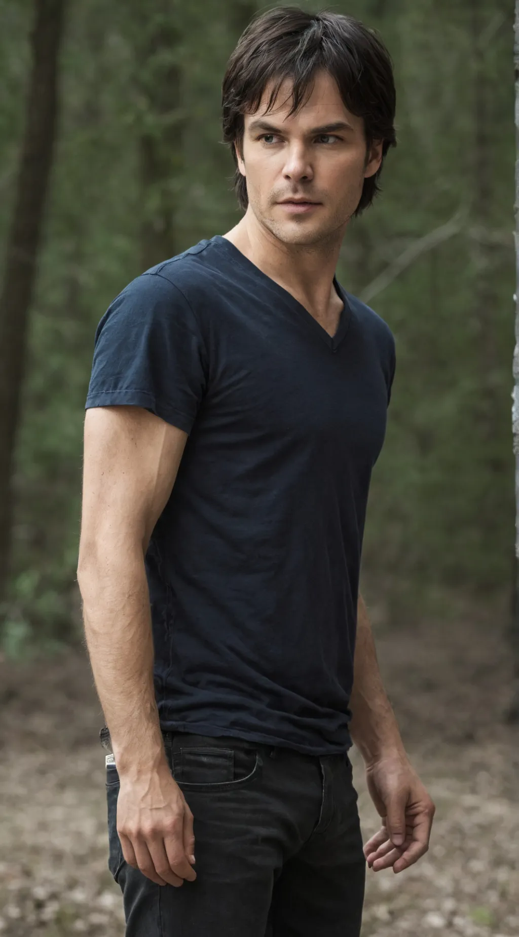 ai character: Damon background