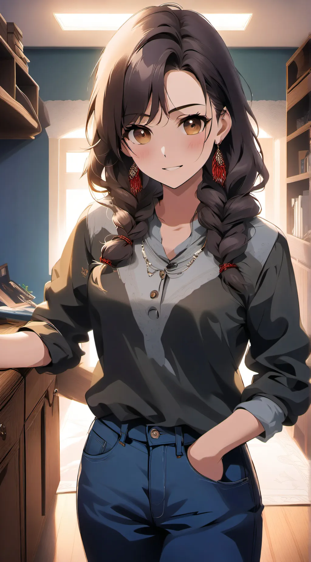 ai character: Jenny Sutherland background
