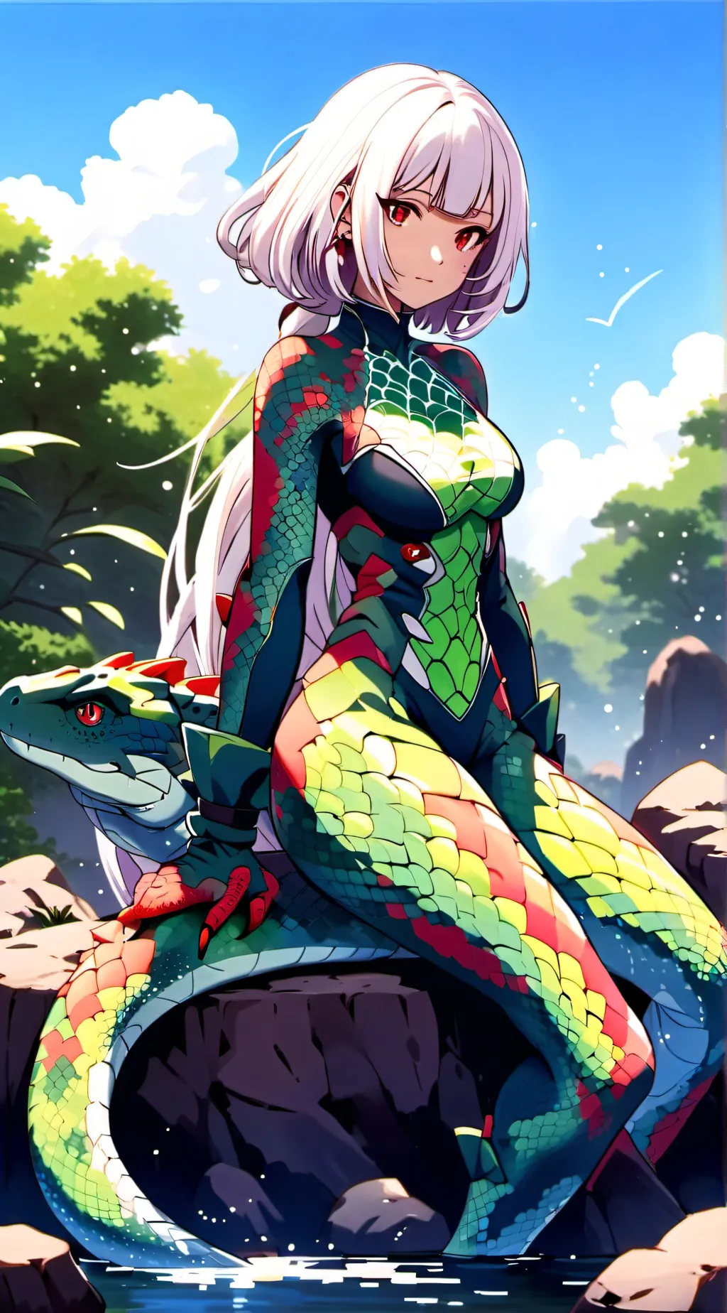 ai character: June background