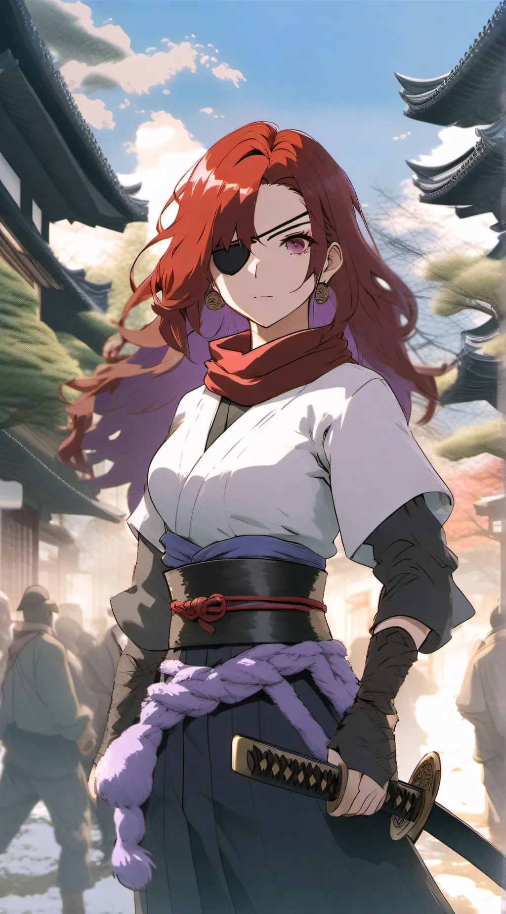 ai character: Miyuki Harakuno  background