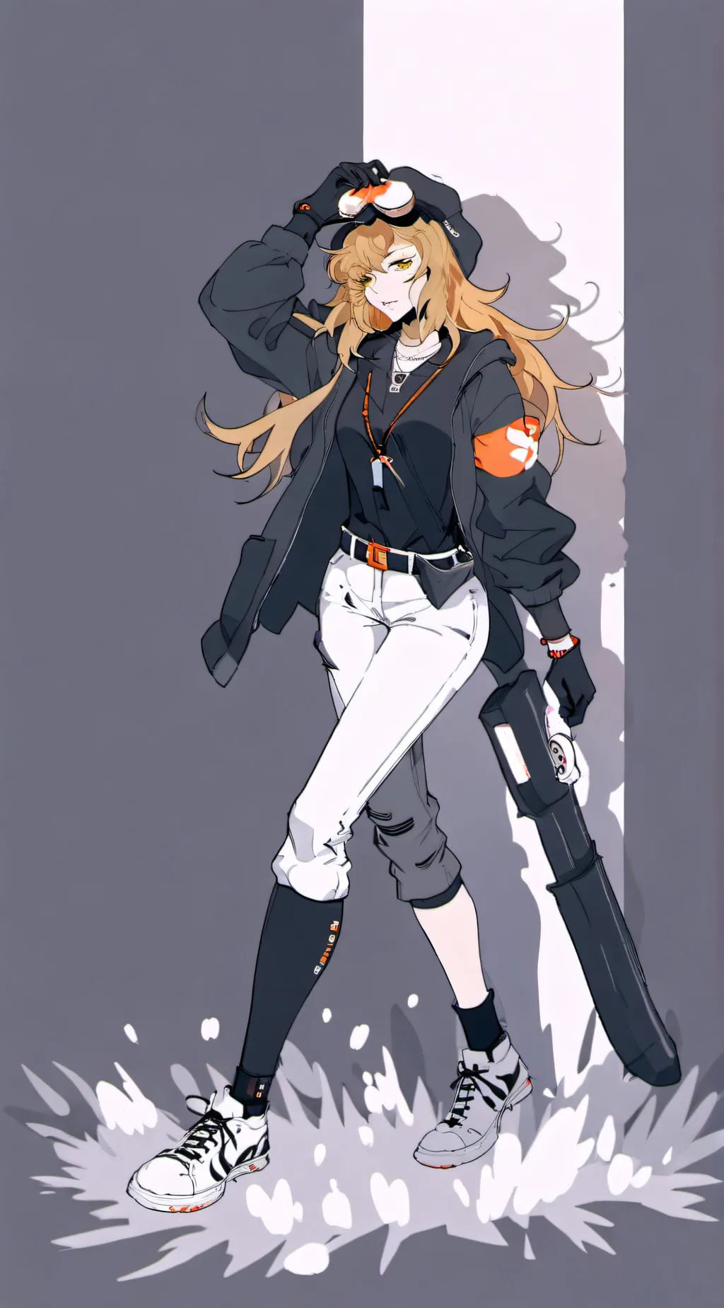 ai character: death  background