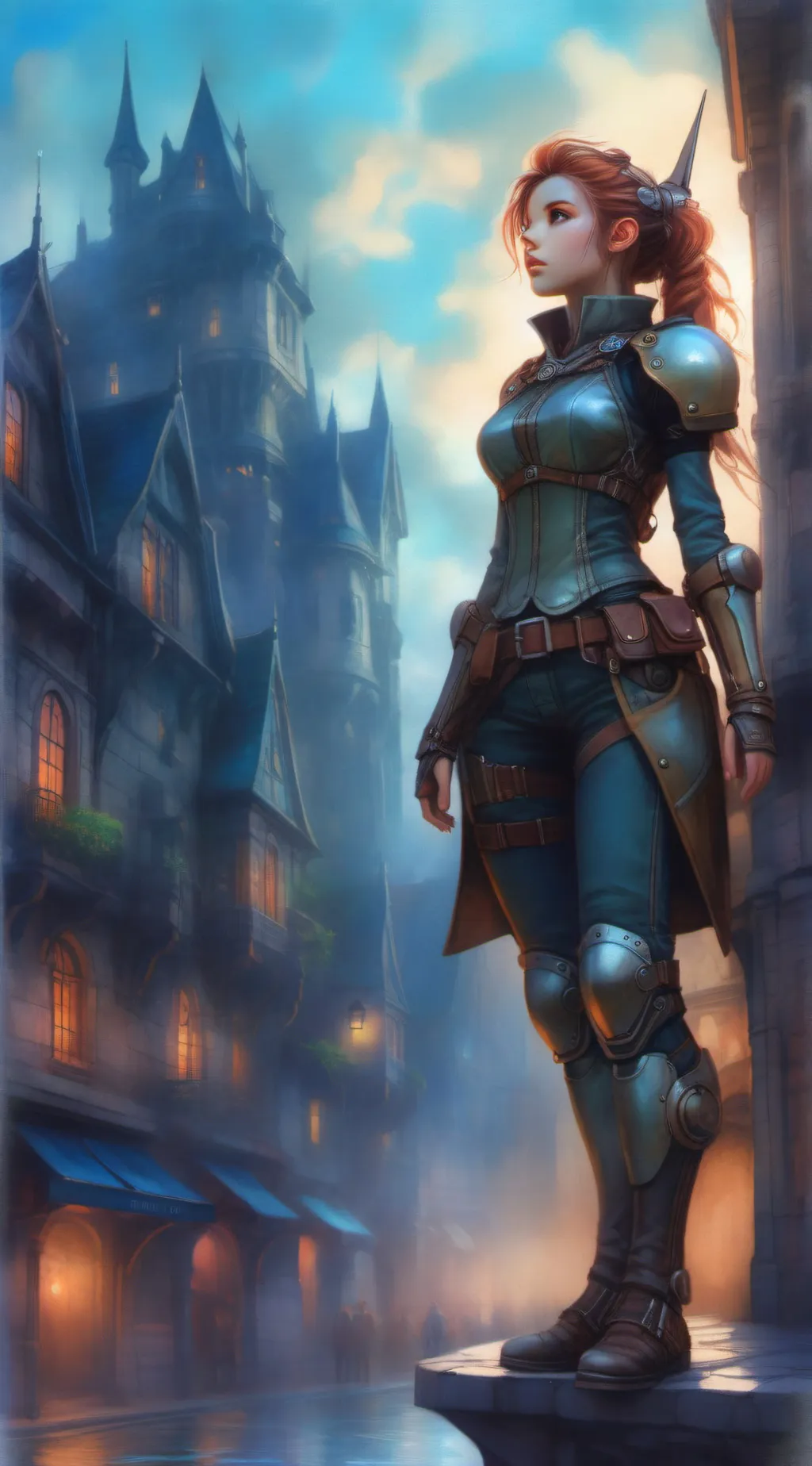 ai character: Kenna MacFarlane background