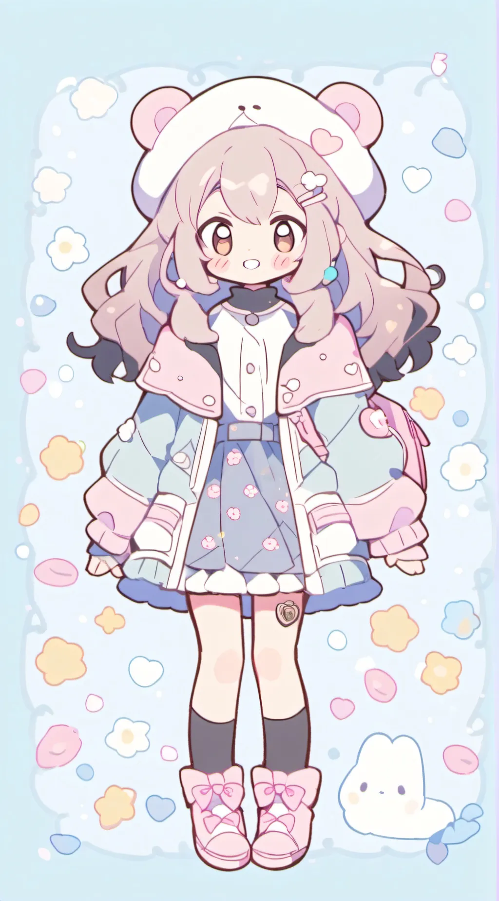 ai character: Sky background