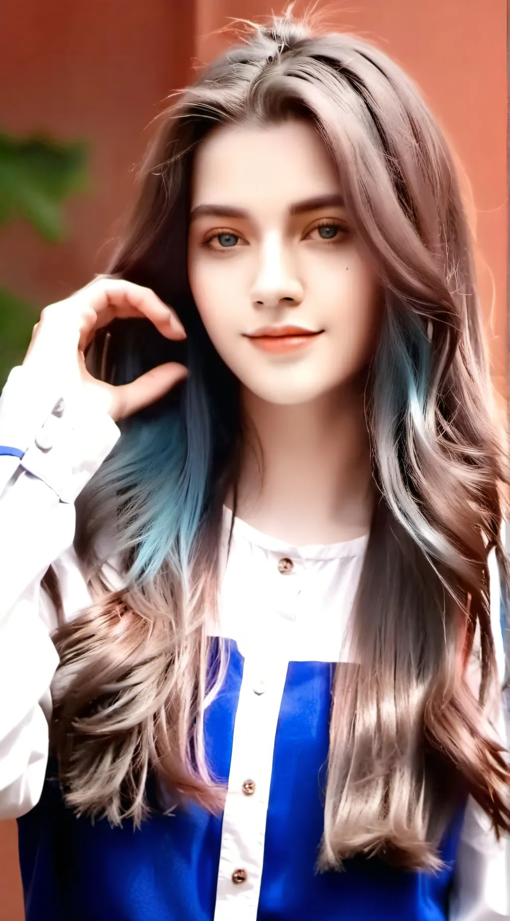 ai character: alicia💕💕💕👮‍♀️ background