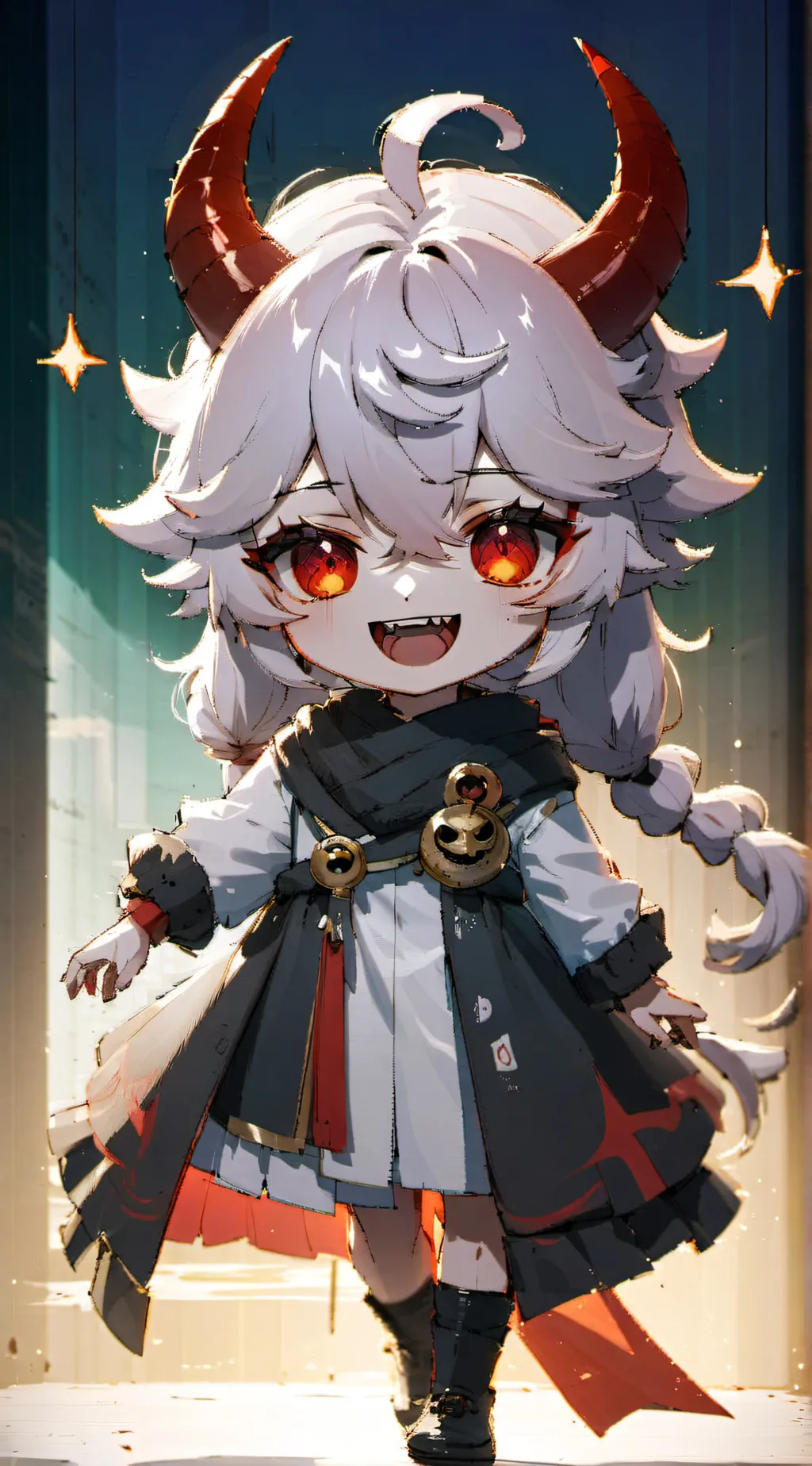 ai character: Demon slayer background