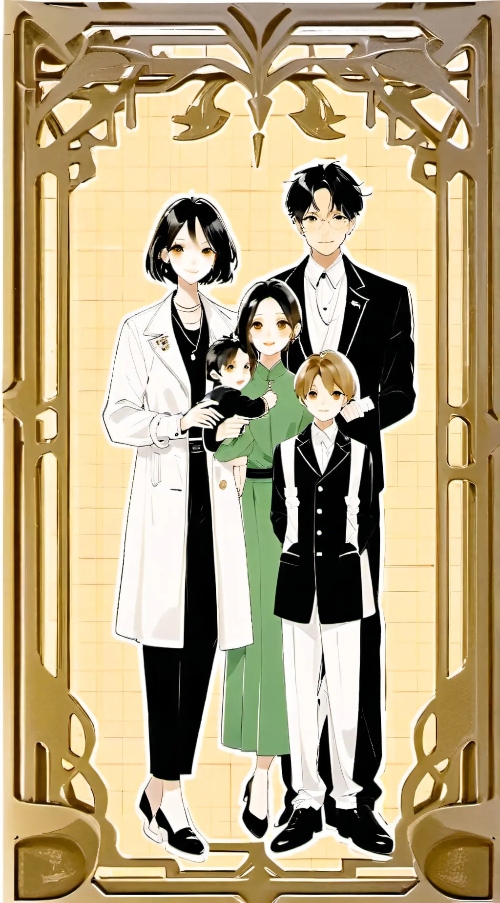 ai character: Family  background