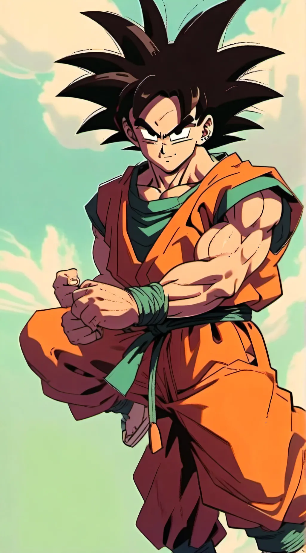 ai character: Son Goku(kakarot)🗿 background