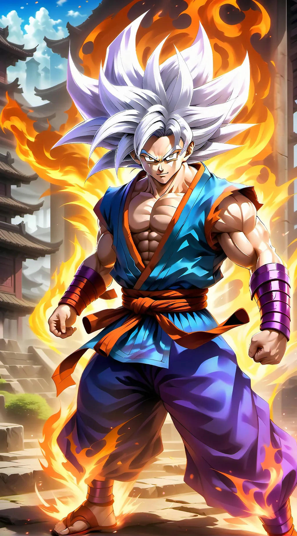 ai character: Goku background
