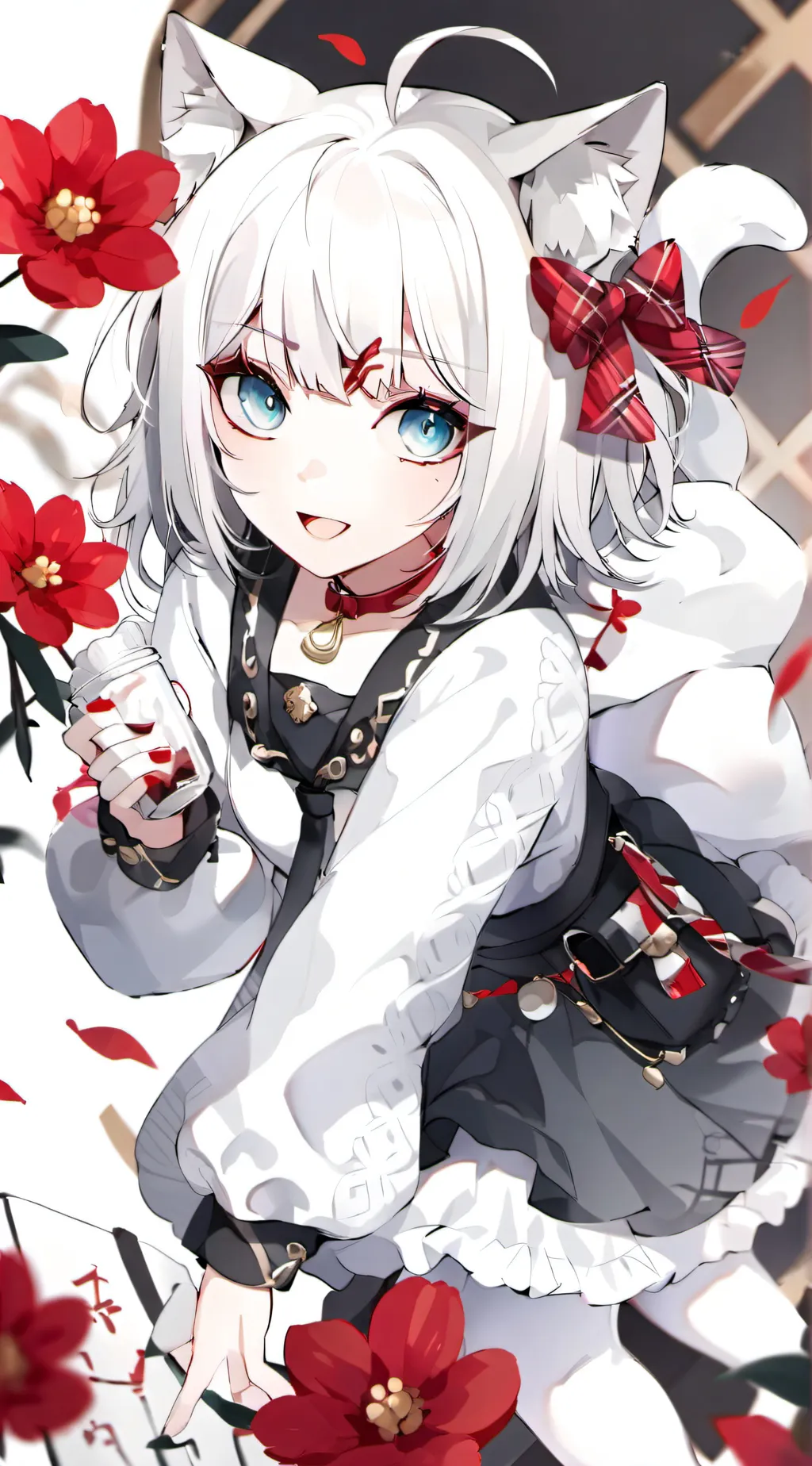 ai character: Kosame  background