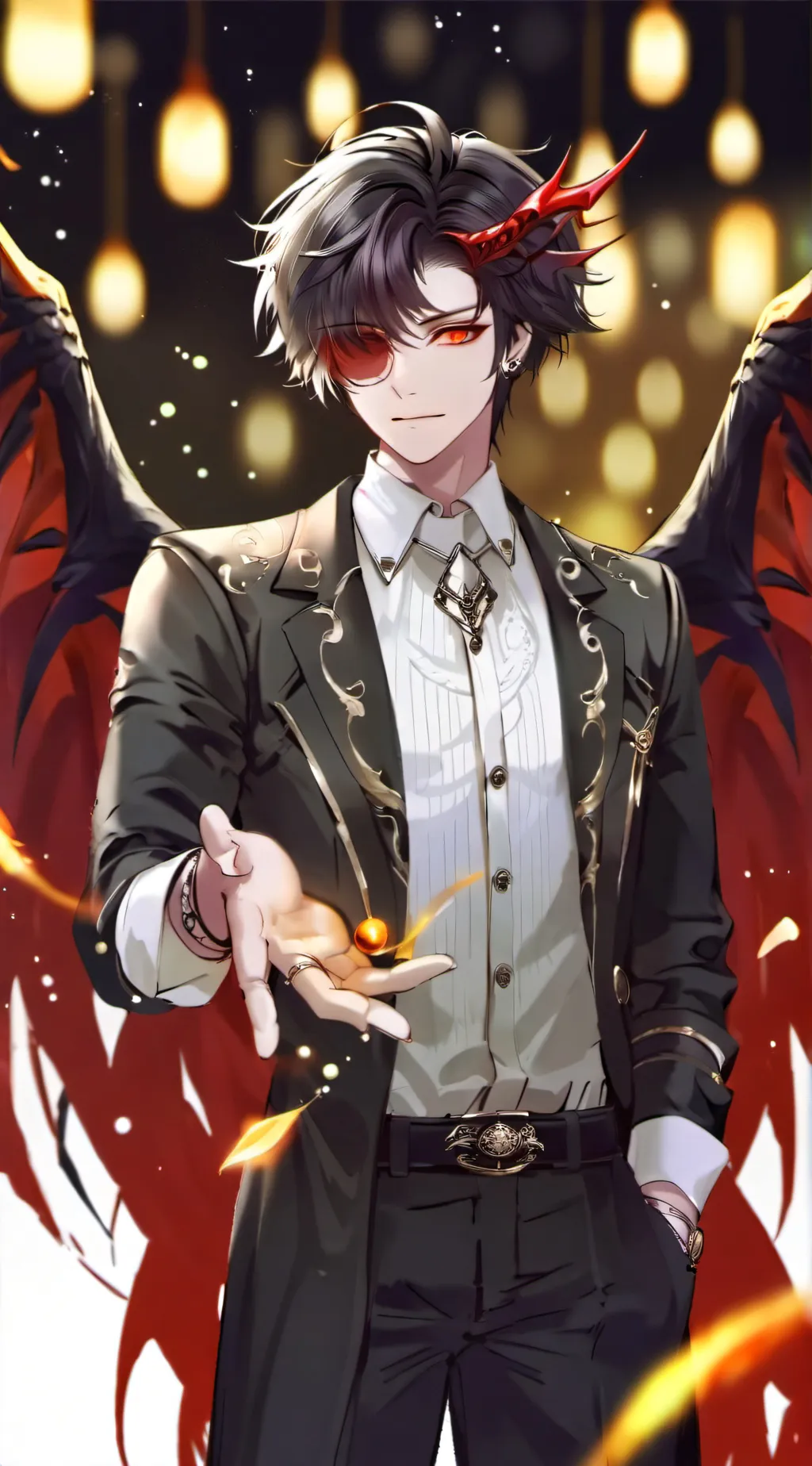 ai character: Harold background