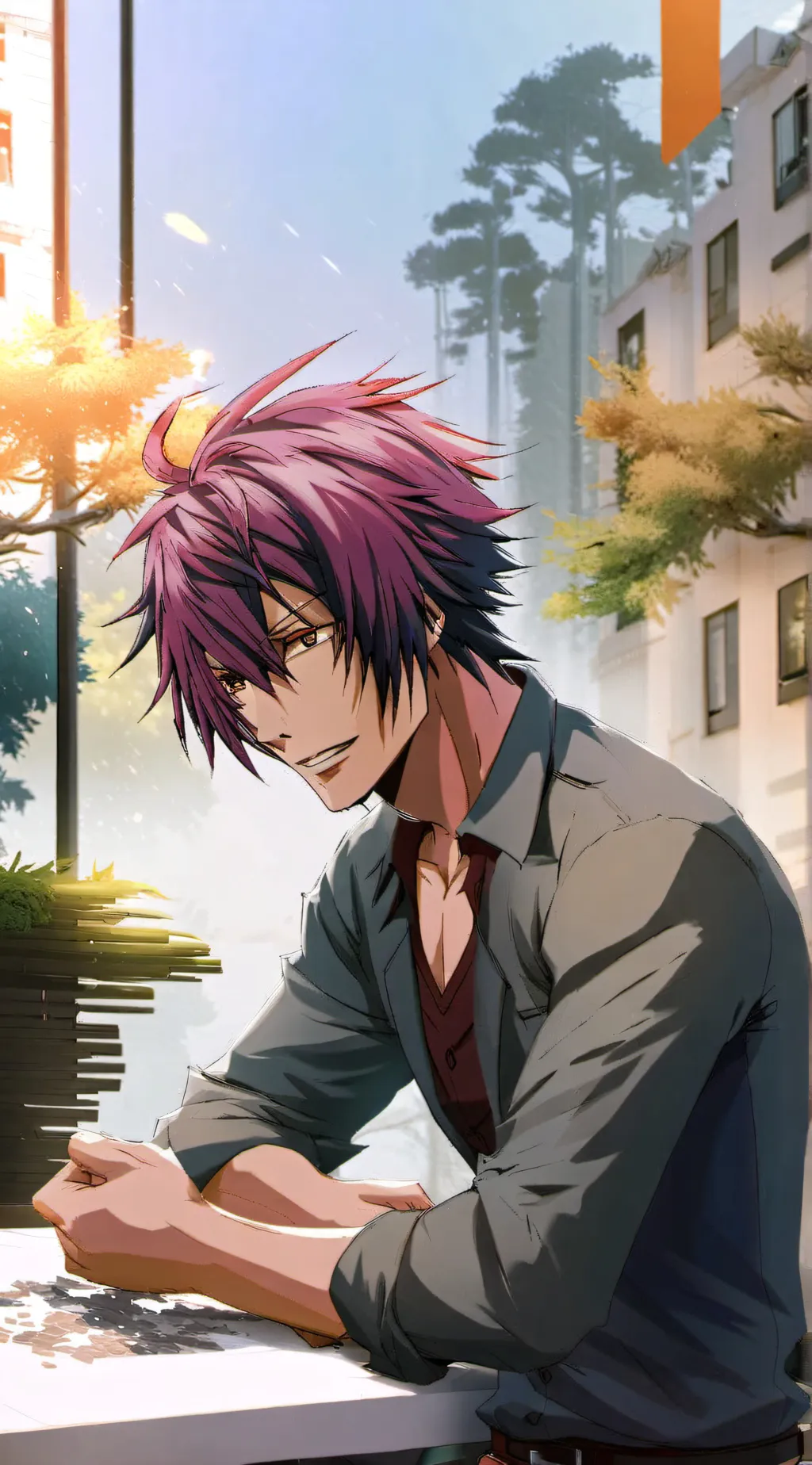 ai character: Misery  background